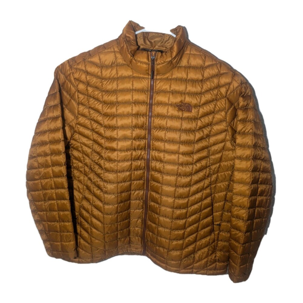 The North Face jacket Thermoball ECO Insulated FZ Puffer orange Mens XXL